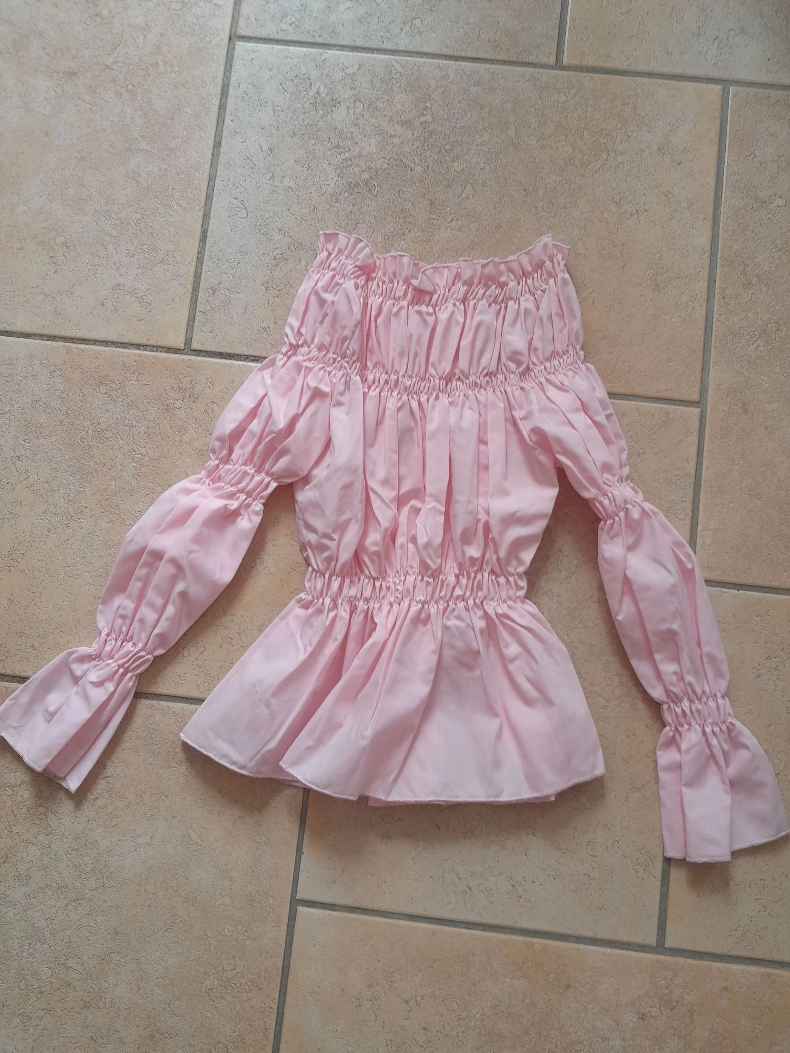 Schoudeloop top roze 100% katoen – Maat S – Zeer goede staat – photo 2
